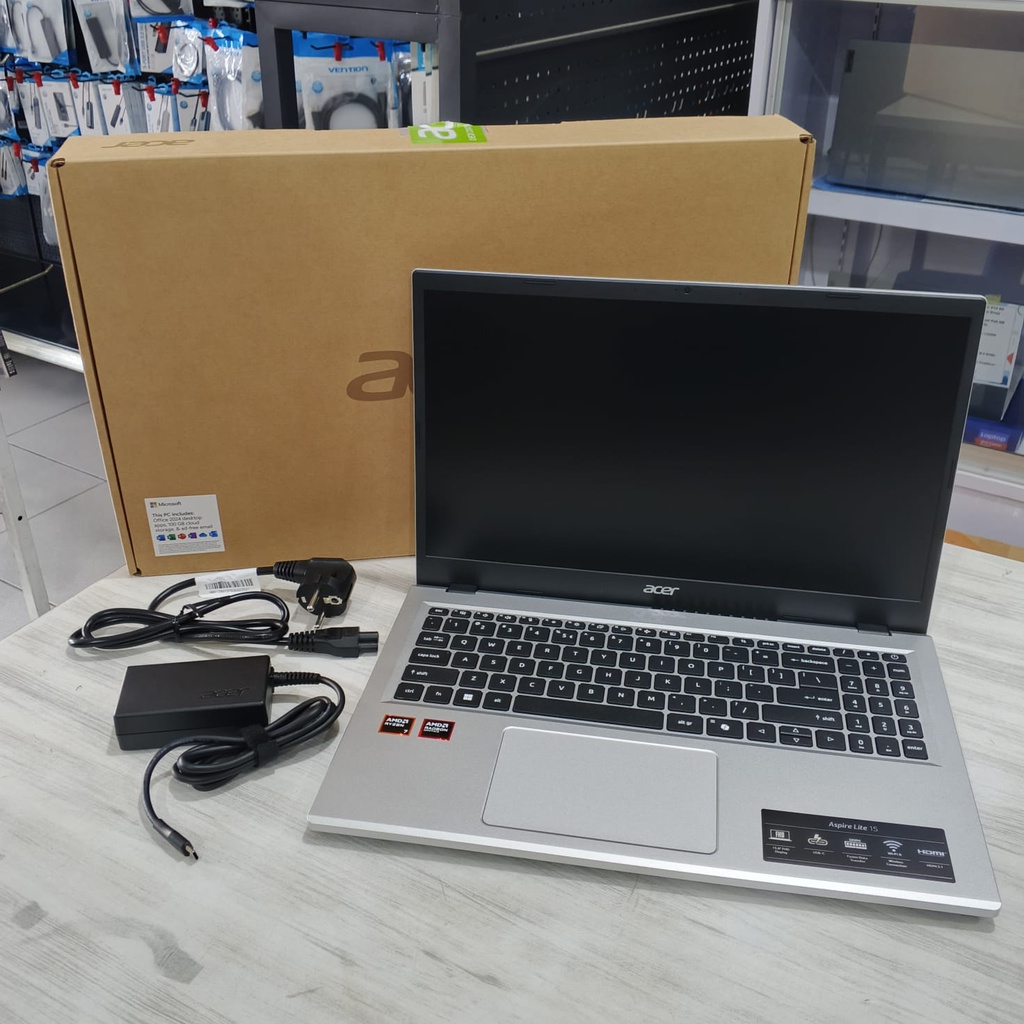 Acer Aspire Lite AL15-61P-R572/AMD R7-8840HS/16GB/512GB SSD/15.6" FHD/W11+OHS+M365B/Light Silver (BAG)