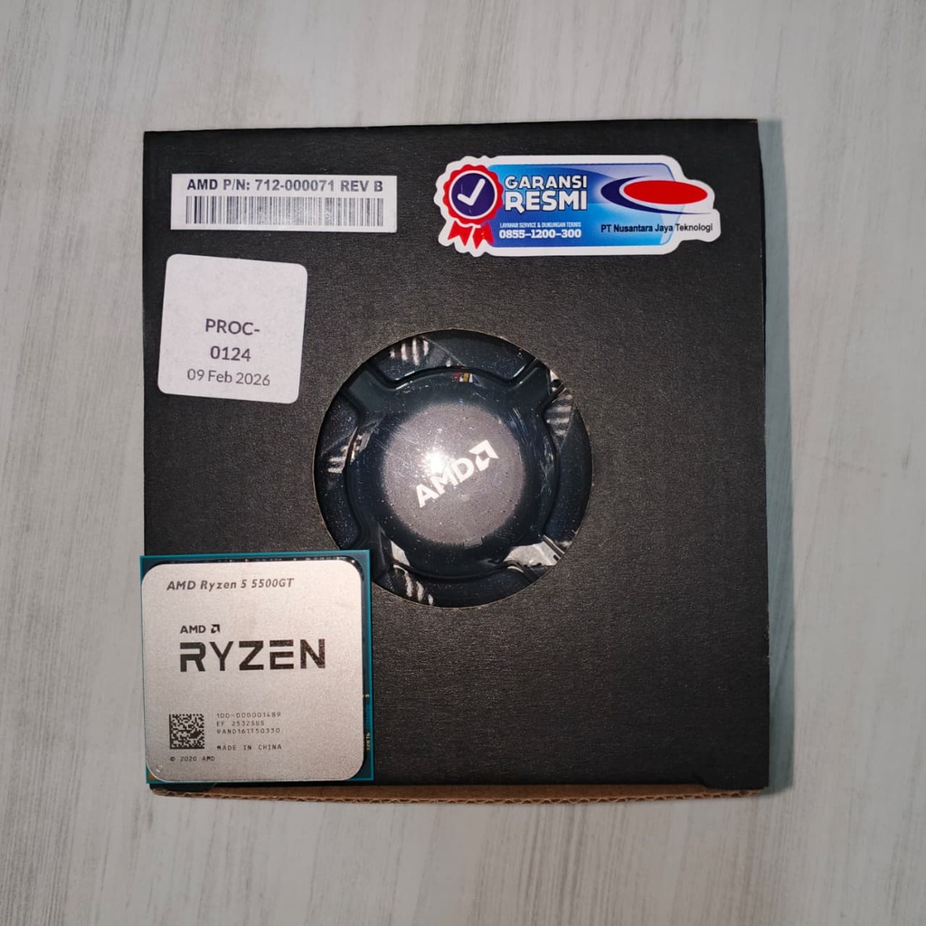 AMD Ryzen 5 5500GT Tray + Fan