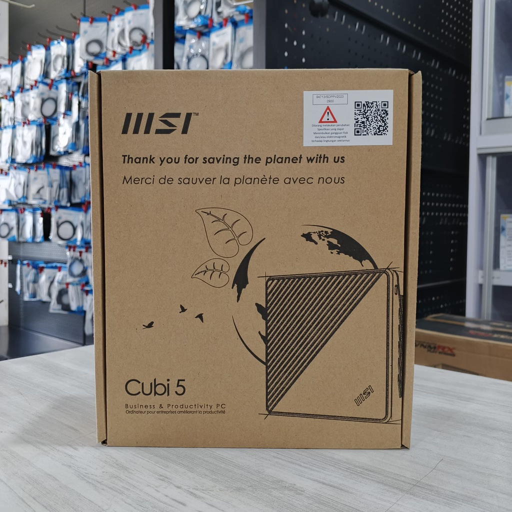 MSI MINI PC NUC CUBI 5 1M-453BID-B5120UXX i5-120U