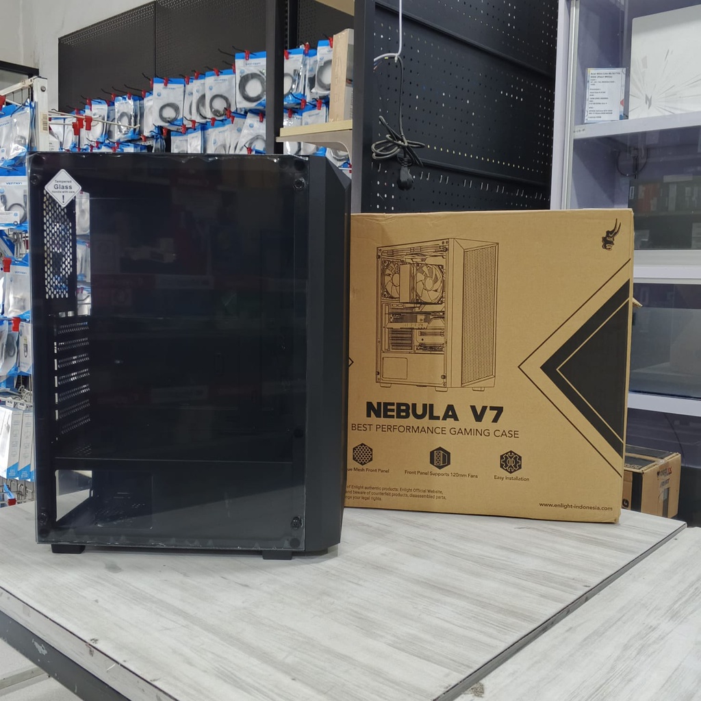 Enlight Casing Infinity Nebula V7 ATX Incl 3 Fan