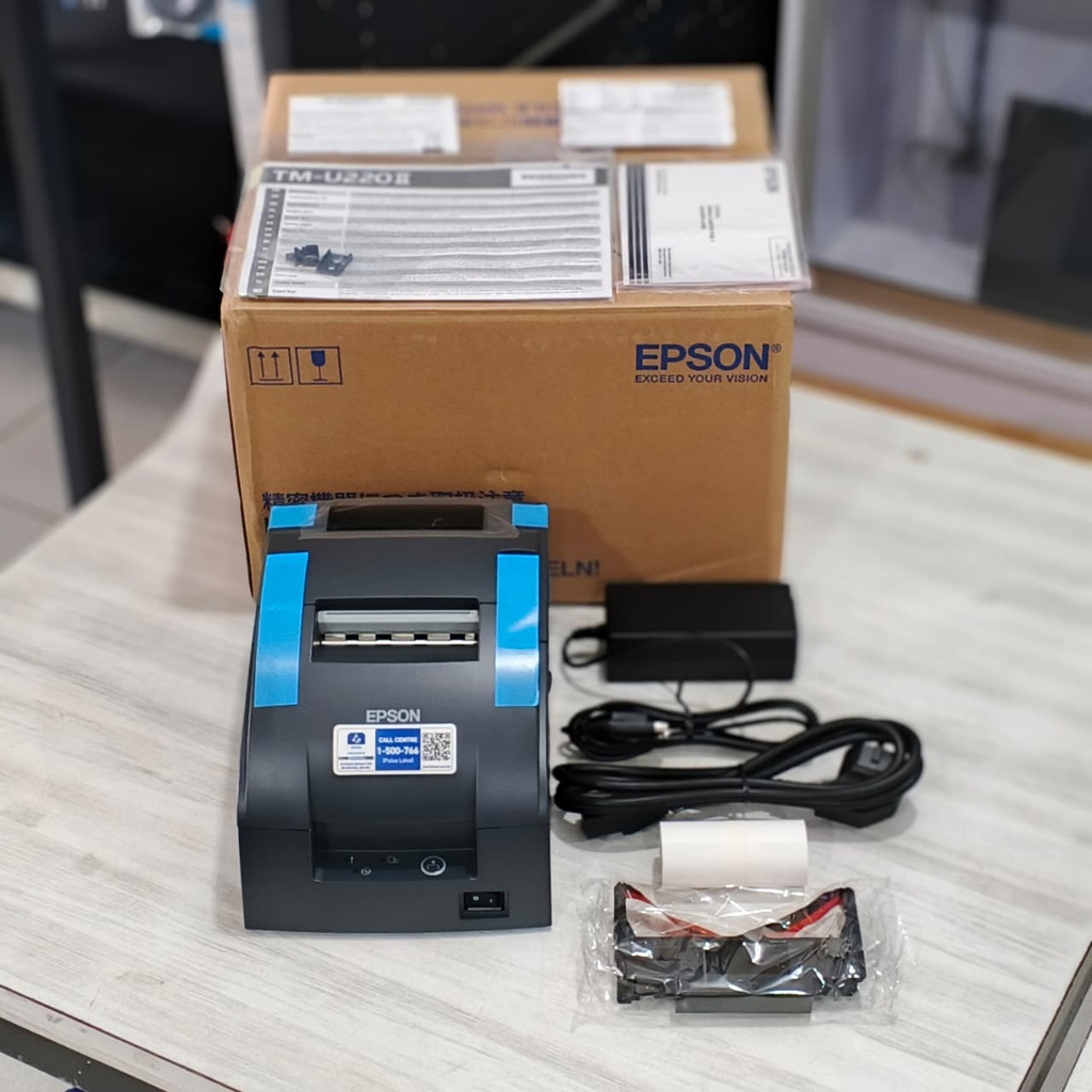 Epson TMU 220IID TM-U220IID-422 Manual USB