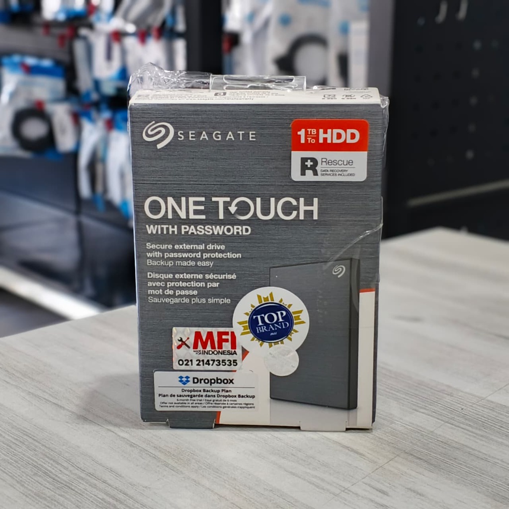 Seagate HDD One Touch 1TB Grey