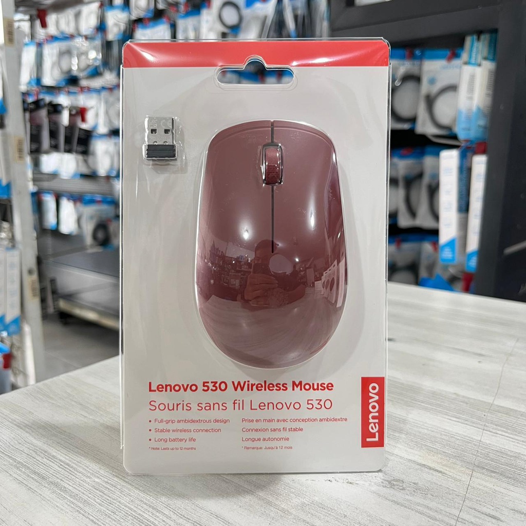 Lenovo Mouse 530 Wireless Cherry Red