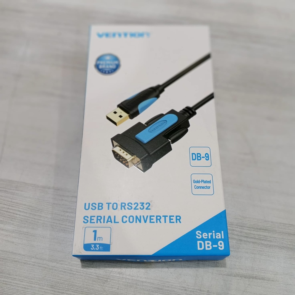 Vention Kabel USB to DB9 RS232 Serial 1M (VAS-C02-B100)