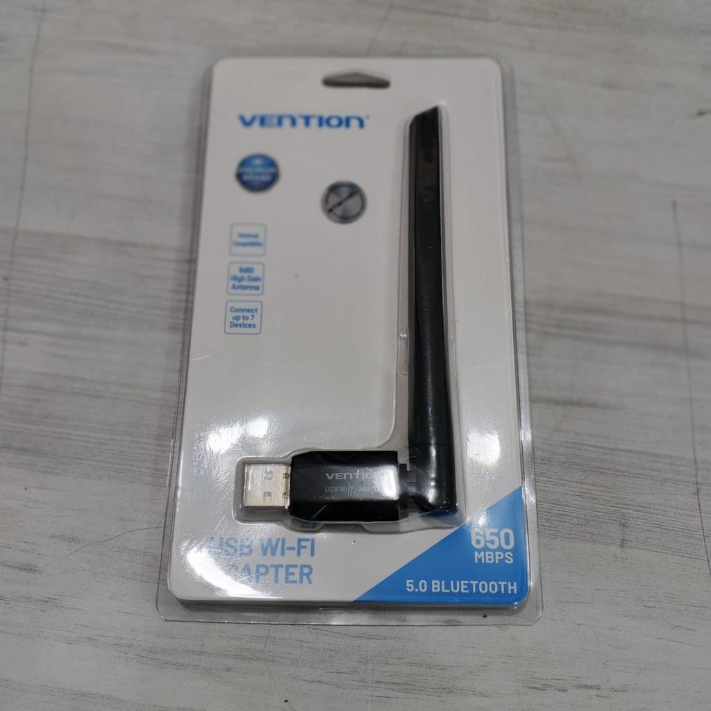 Vention High Gain Wireless Dual-Band Wifi &amp; Bluetooth USB Adapter (KDUB0)