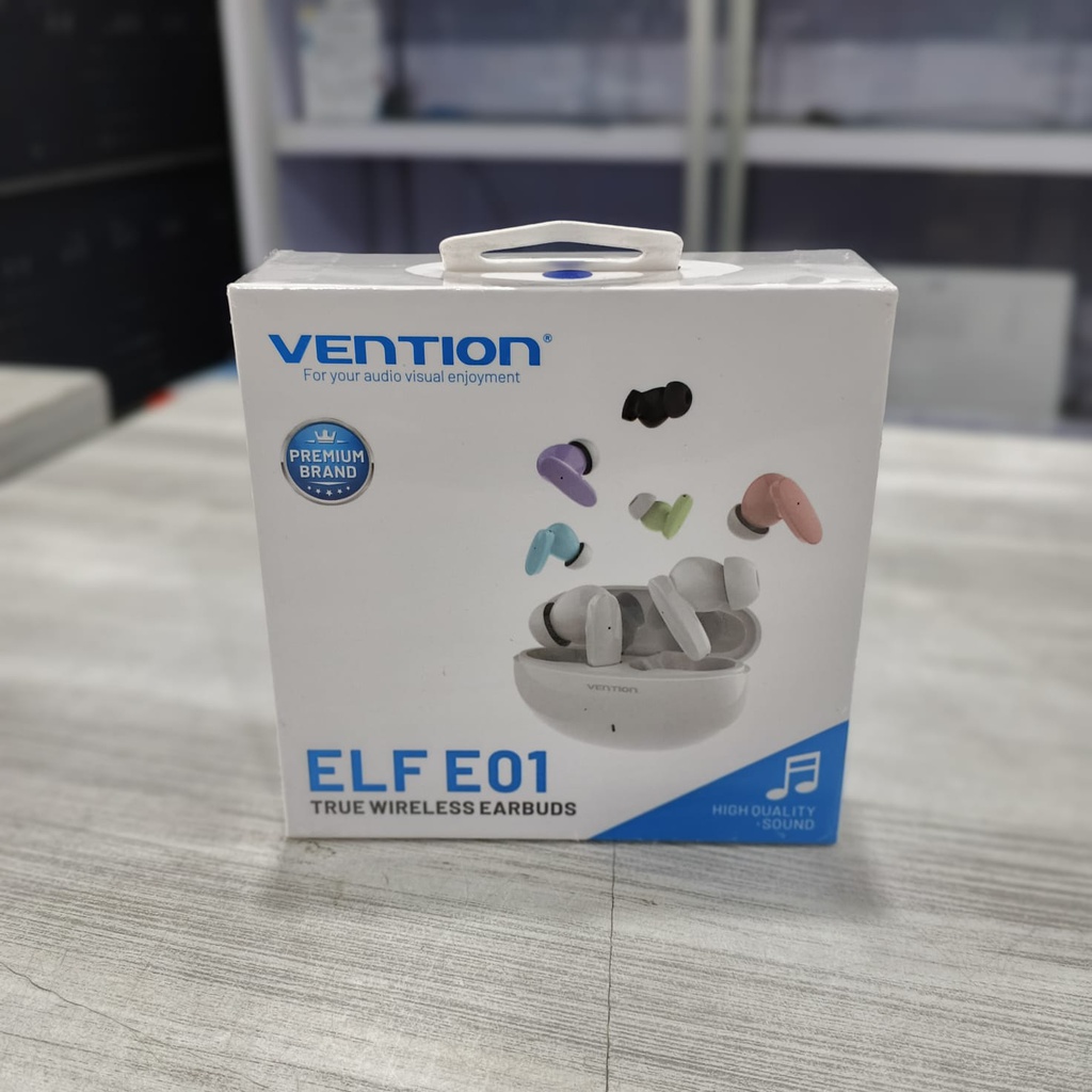 Vention Wireless Bluetooth 5.3 Audio Earbuds TWS HiFun True Purple (NBFV0)