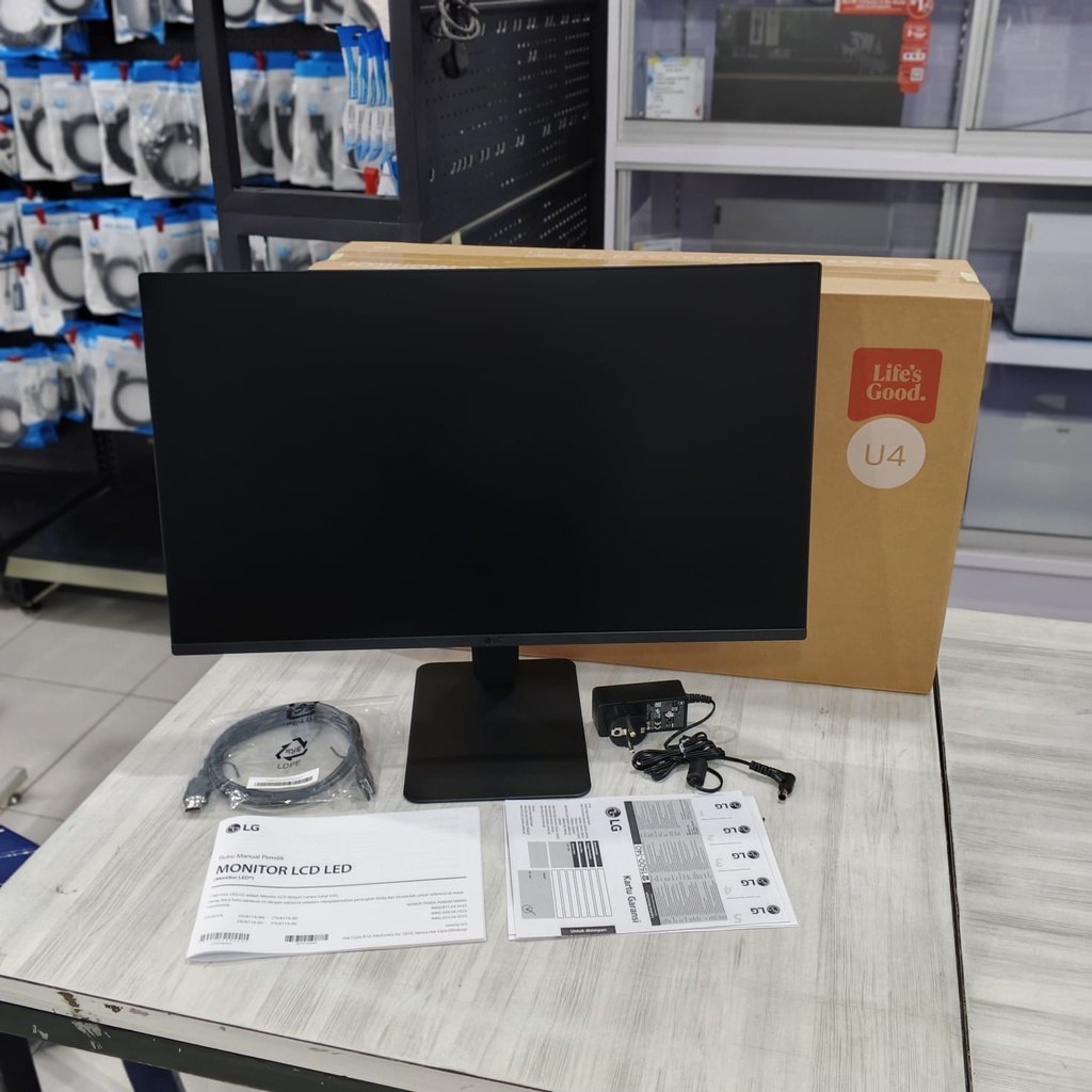 LG LED Monitor 24U411A-B 23.8" FHD 120Hz, 250 nits, sRGB 99%