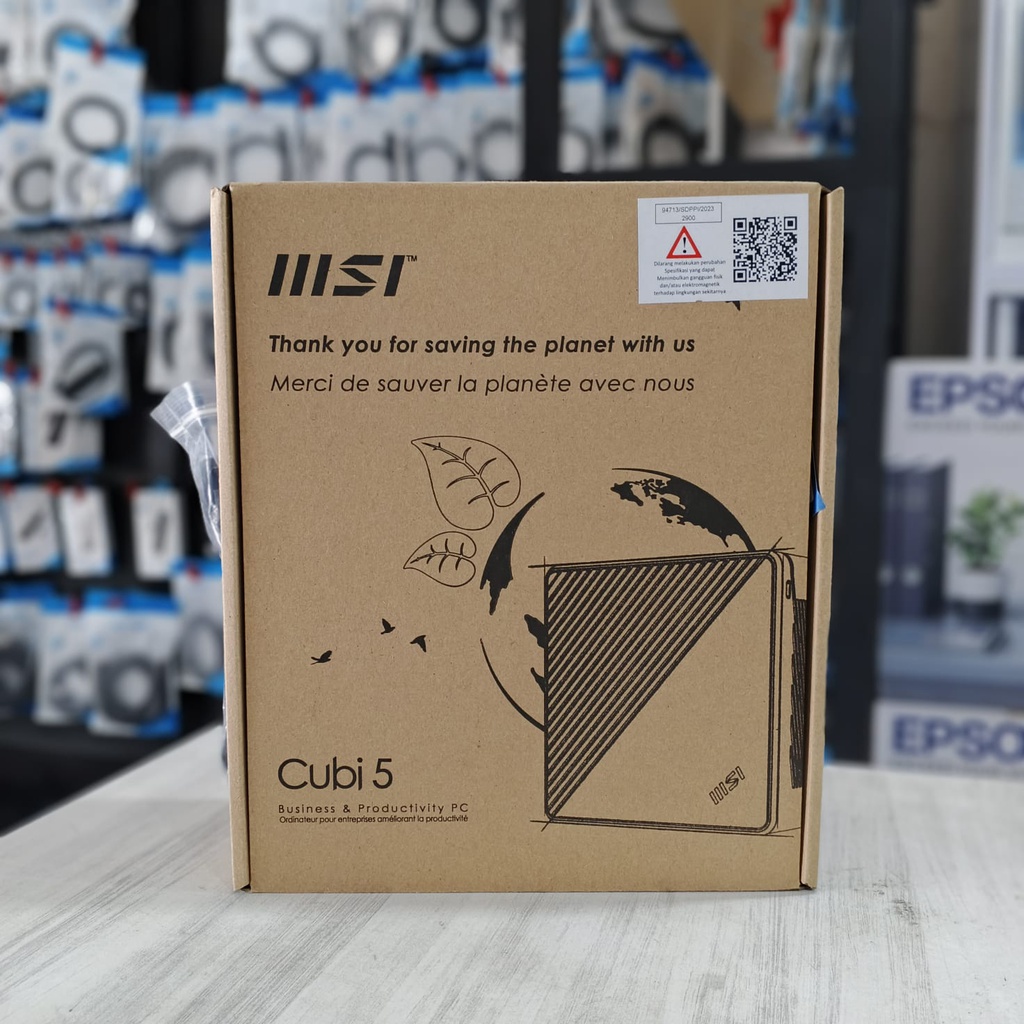 MSI MINI PC NUC CUBI 5 1M-452BID-B3100UXX i3-100u