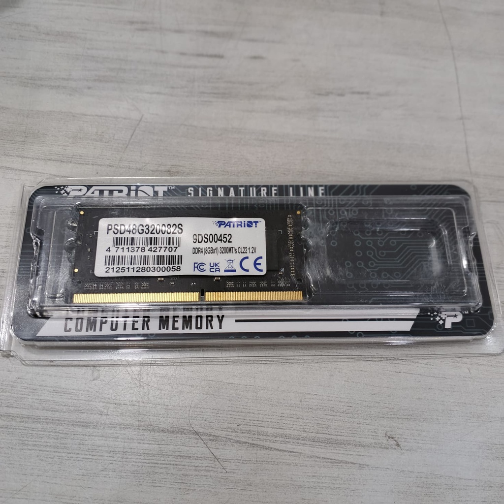 Patriot Signature SODIM DDR4 8GB 3200 PSD48G320082S