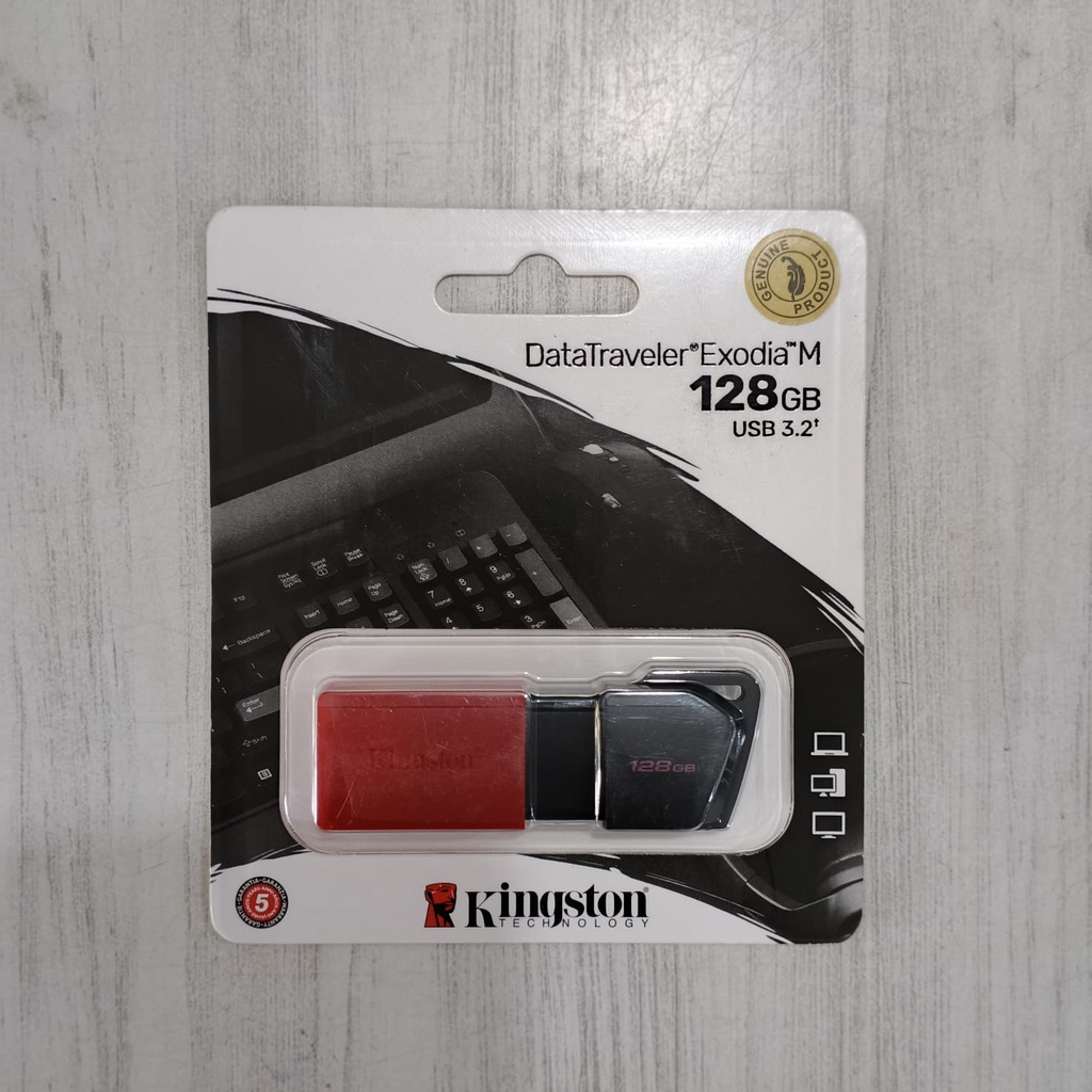 Kingston FD DataTraveler Exodia M 128GB USB 3.2 Gen 1