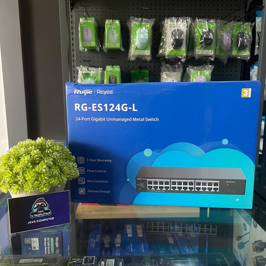 Ruijie RG-ES124G-L 24 Port Unmanaged Non-PoE Switch
