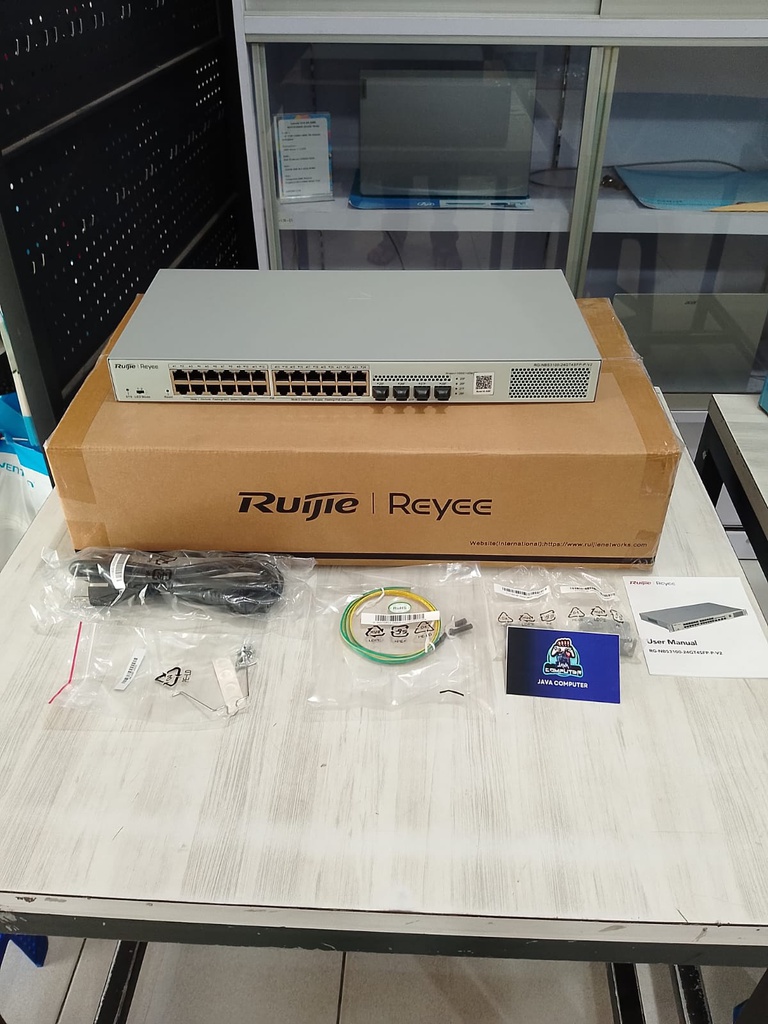 Ruijie Rayee RG-NBS3100-24GT4SFP-P-V2 Gigabit Smart Cloud Managed Poe Switch
