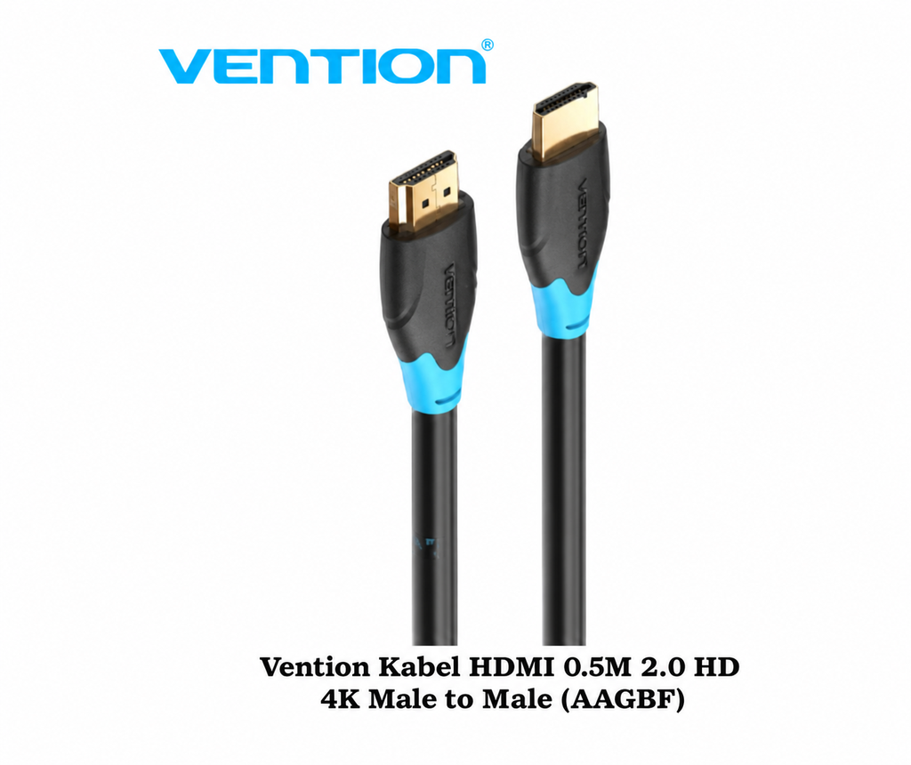 Vention Kabel HDMI 0.5M 2.0 HD 4K Male to Male (AAGBF)
