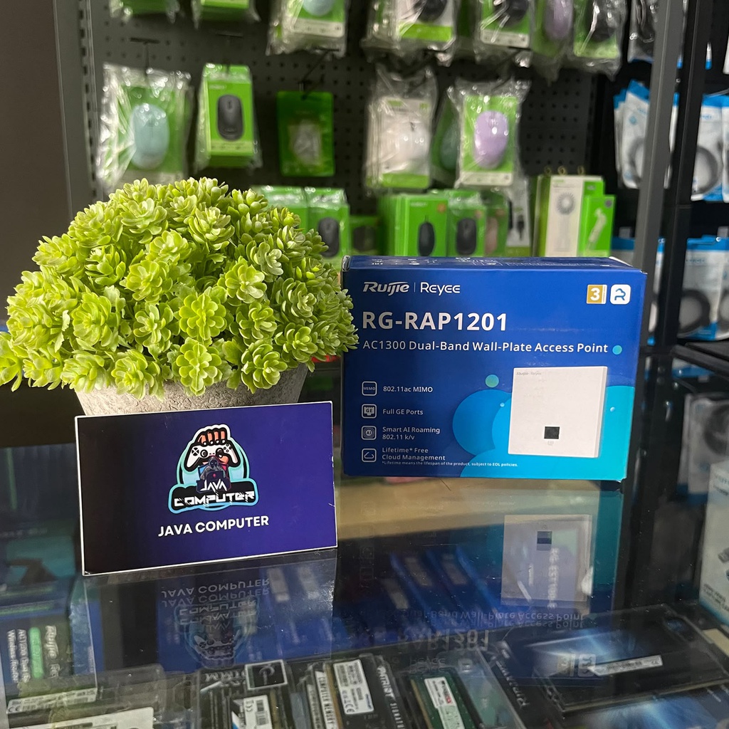 Ruijie RG-RAP1201 Gigabit Reyee Wi-Fi 5 1267Mbps Wall-Mounted Access Point