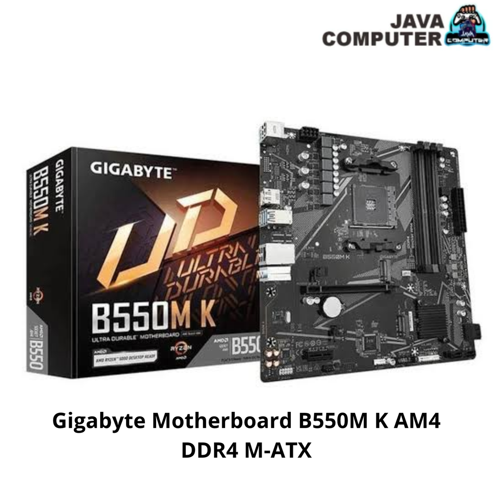 Gigabyte Motherboard B550M K AM4 DDR4 M-ATX