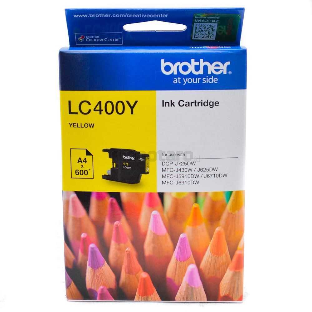 Brother LC400 Yellow