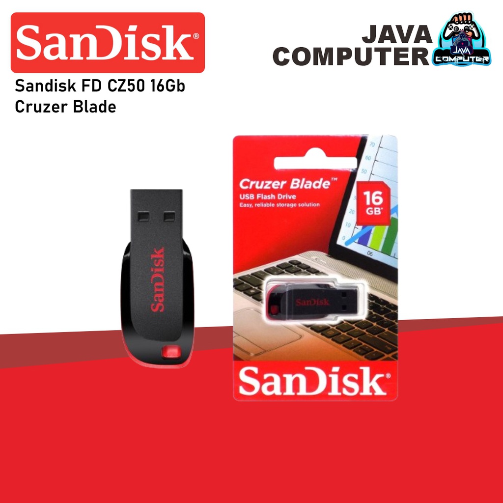 Sandisk FD CZ50 16Gb Cruzer Blade