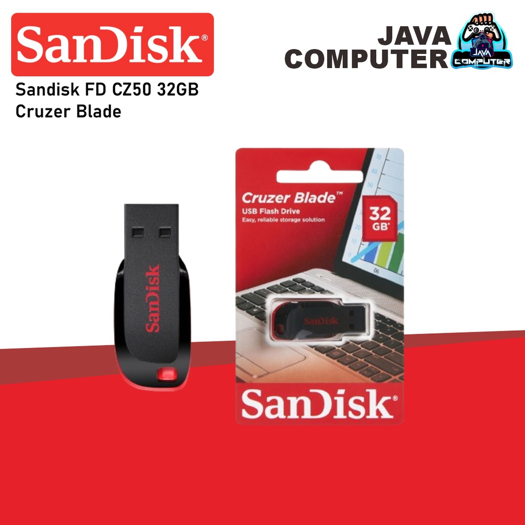 Sandisk FD CZ50 32GB Cruzer Blade