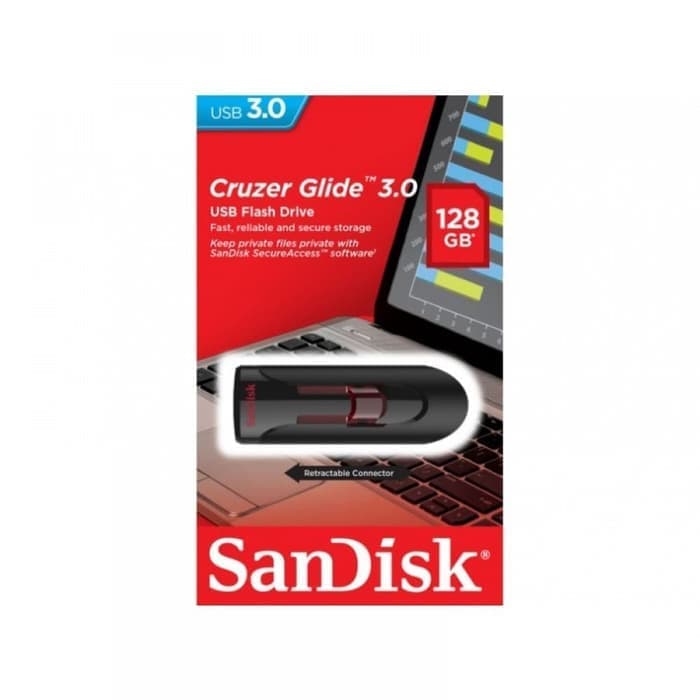 Sandisk FD CZ600 128GB Cruzer Glide 3.0