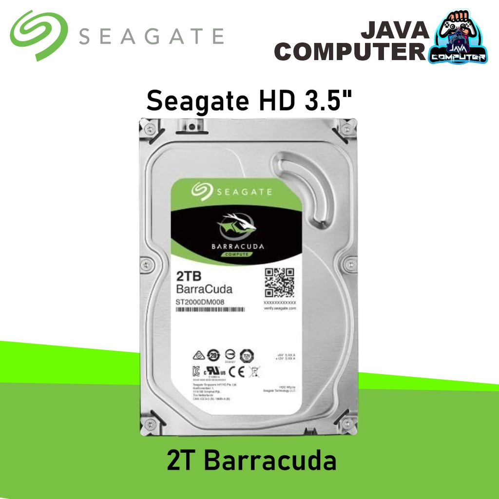 Seagate HD 3.5&quot; 2T Barracuda