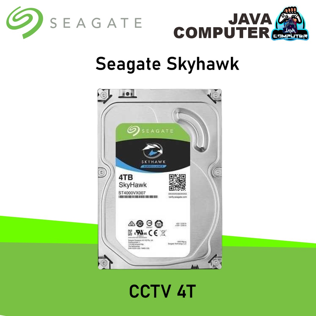 Seagate Skyhawk CCTV 4TB