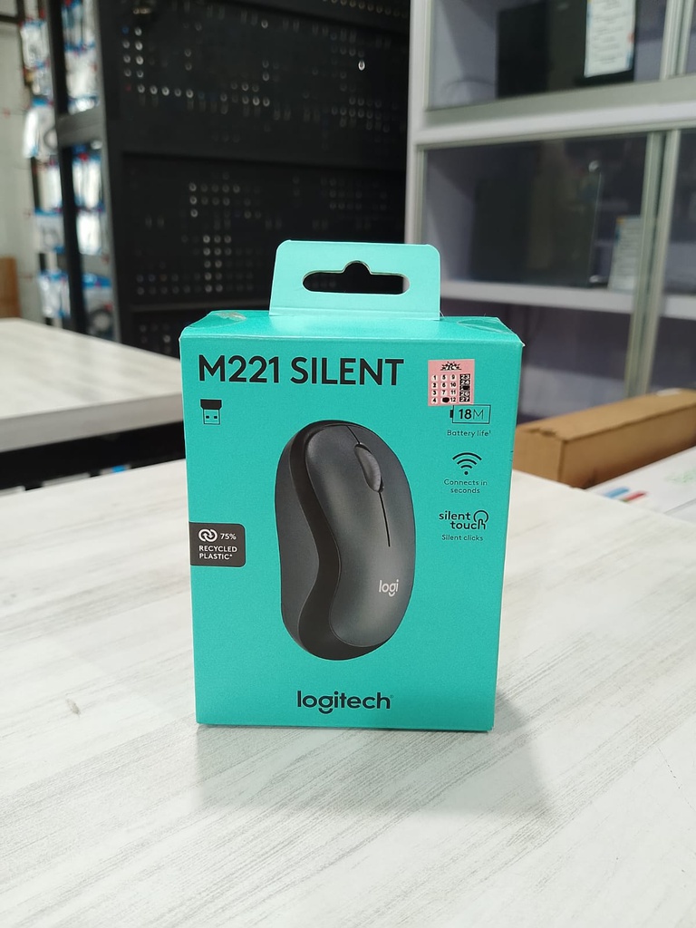 Logitech Mouse M221 Wireless Silent Click