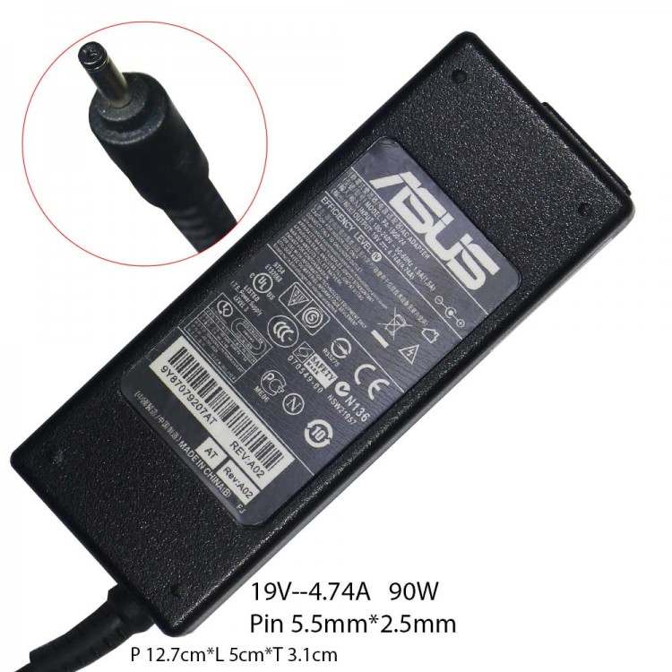 Adaptor Asus 19V 4.74A (5.5x2.5)