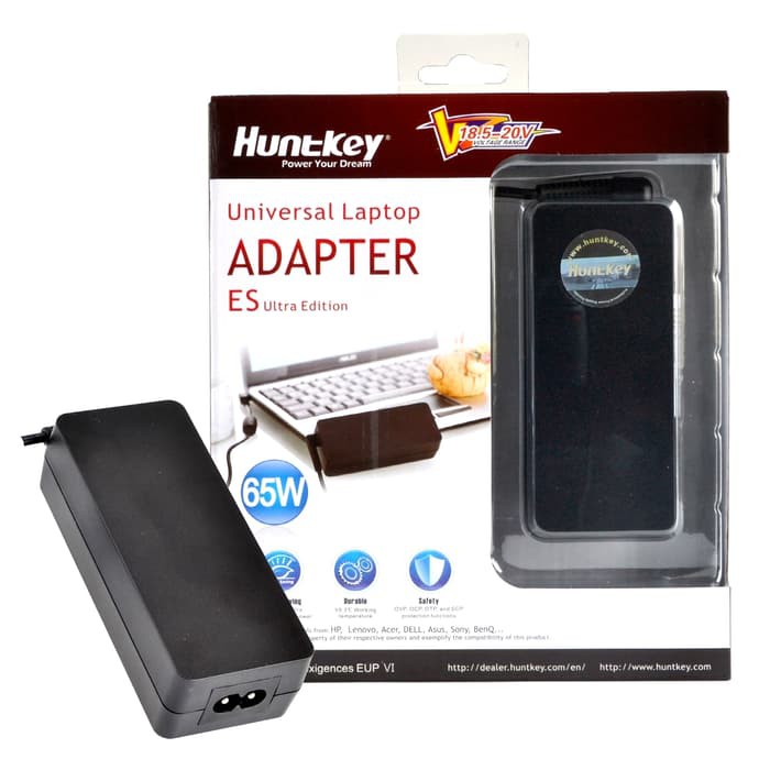 Adaptor Huntkey 65w ES