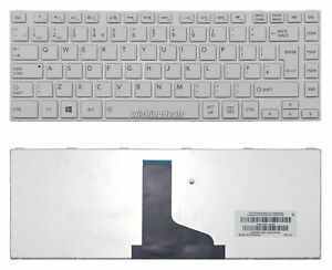 KB Toshiba C800, C840, L800, L830, L835, L840, L845, M830, M835, M840, M845, P840, P845 White (/w Frame)