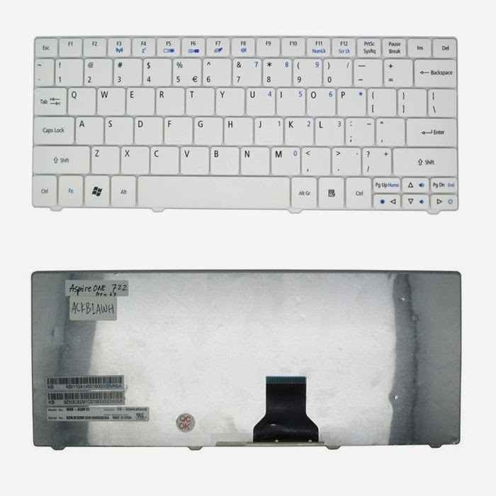 KB ACER Aspire AO721, AO721h, AO722 White