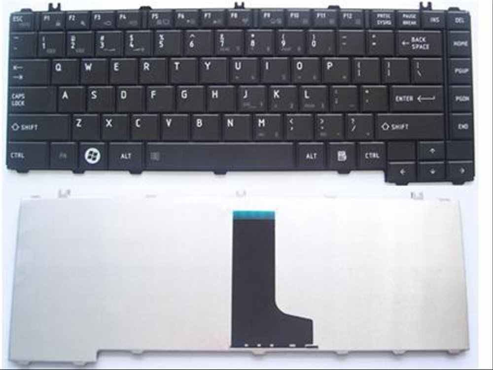 KB Toshiba C600, C640, L620, L630, L640/5, L730/5, L740/5 Doff Black