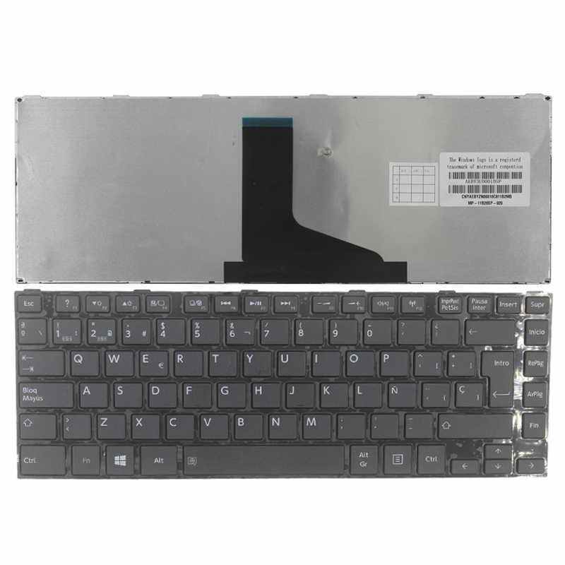 KB Toshiba C800, C840, L800, L830, L835, L840, L845, M830, M835, M840, M845, P840, P845 Black