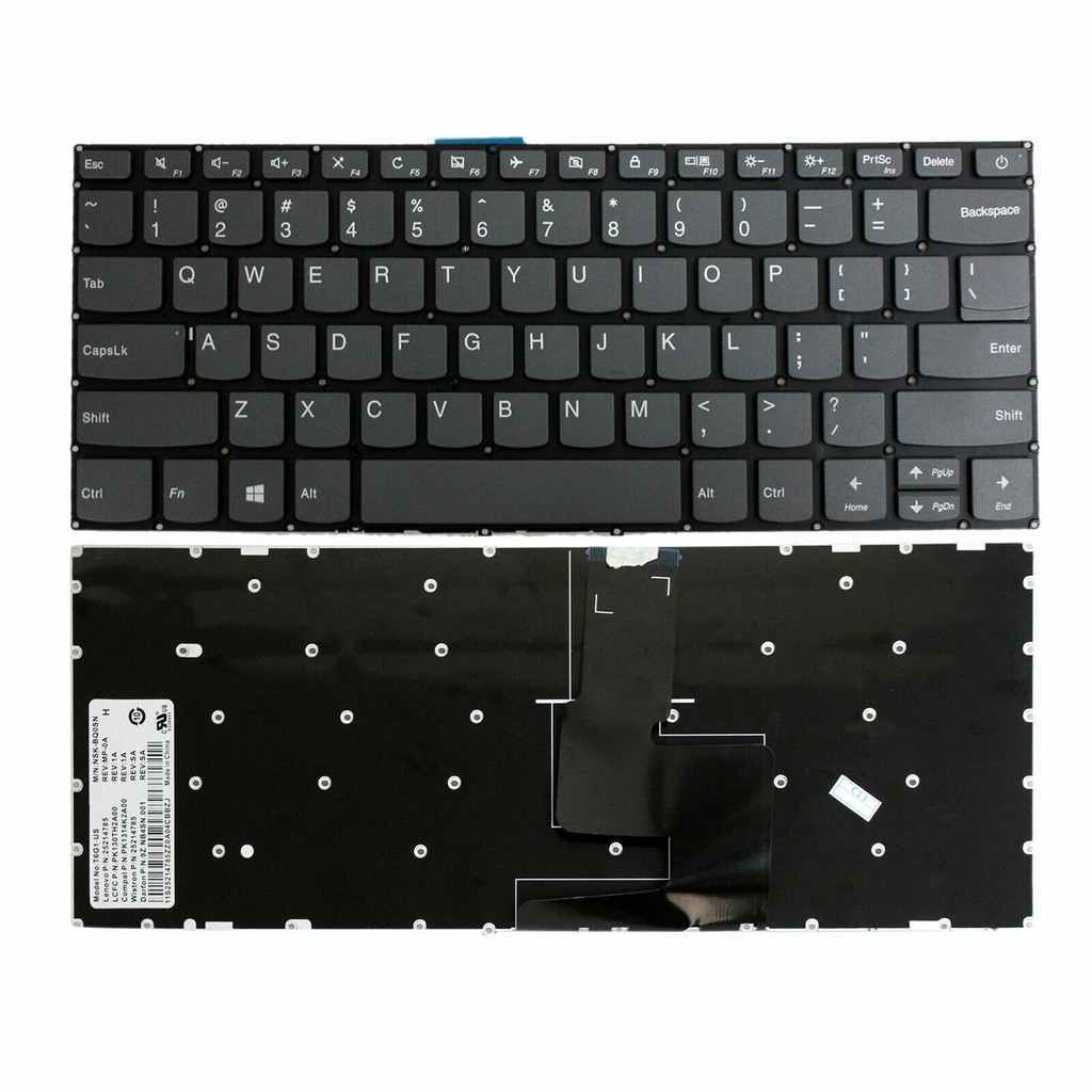 KB Lenovo Ideapad 320-14ISK, V14-IGL Black (Power Button)