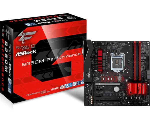 AsRock Motherboard B250M Performance