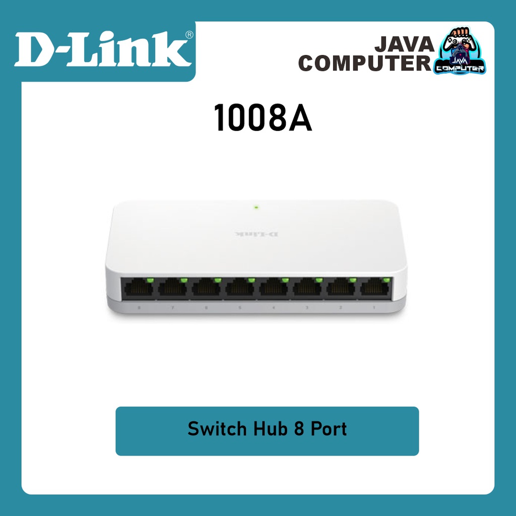 D-Link DGS-1008A Switch Hub 8 Port