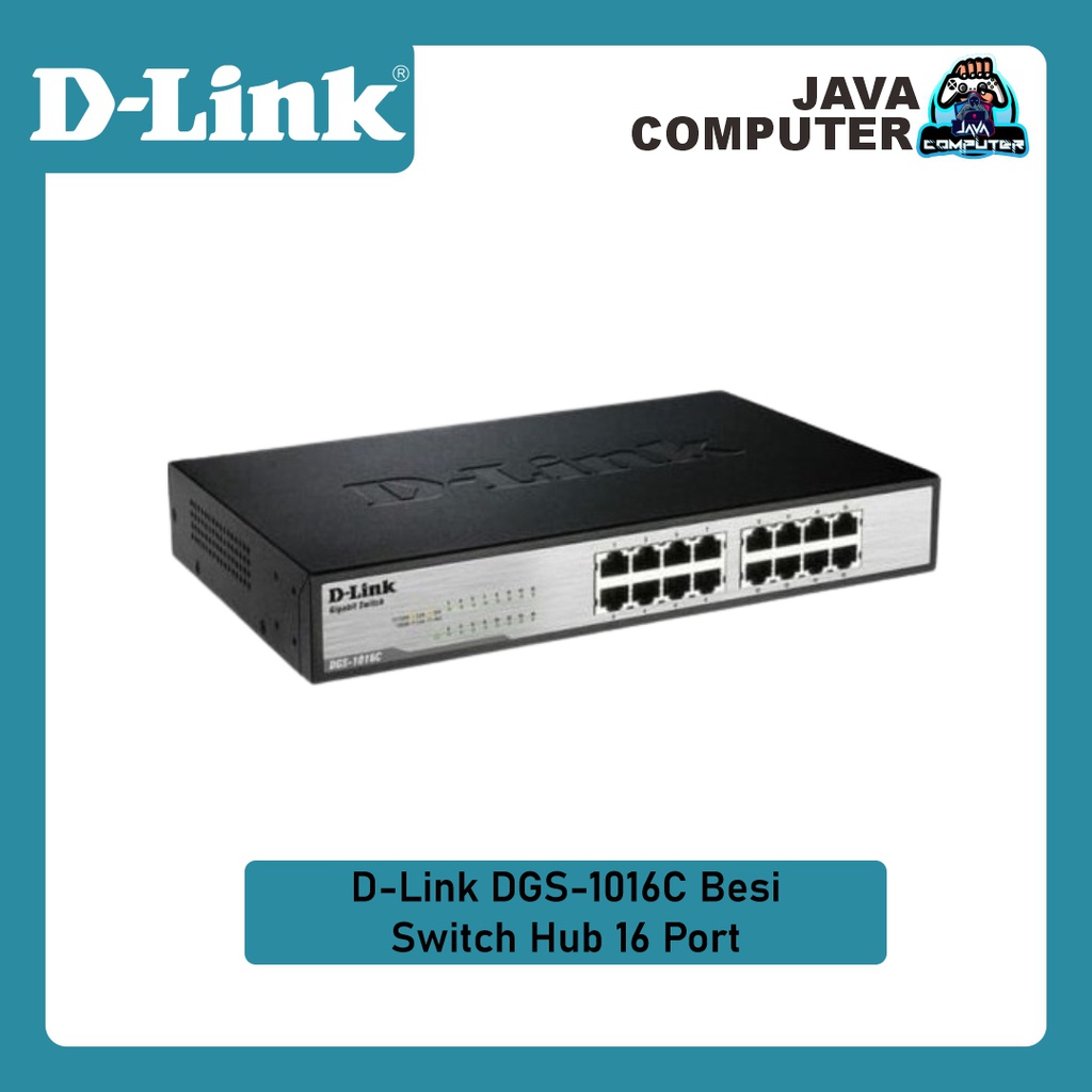 D-Link DGS-1016C Besi Switch Hub 16 Port