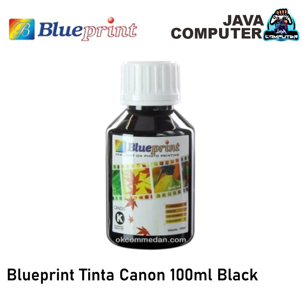 Blueprint Tinta Canon 100ml Black