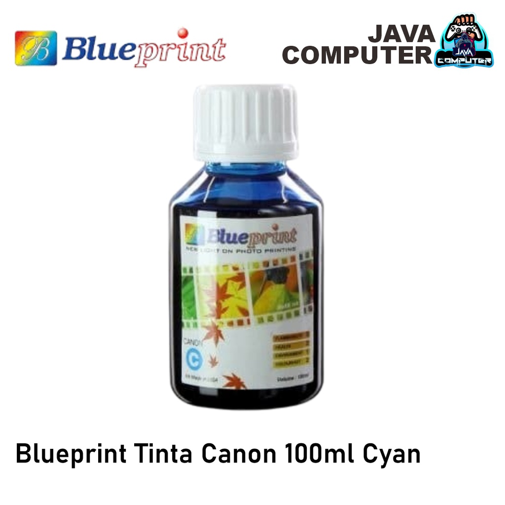 Blueprint Tinta Canon 100ml Cyan