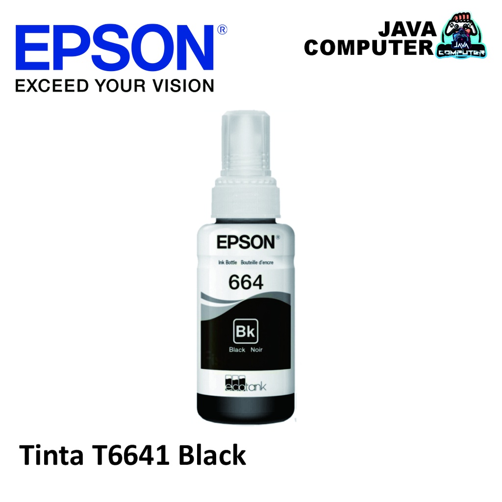 Epson Tinta T6641 Black