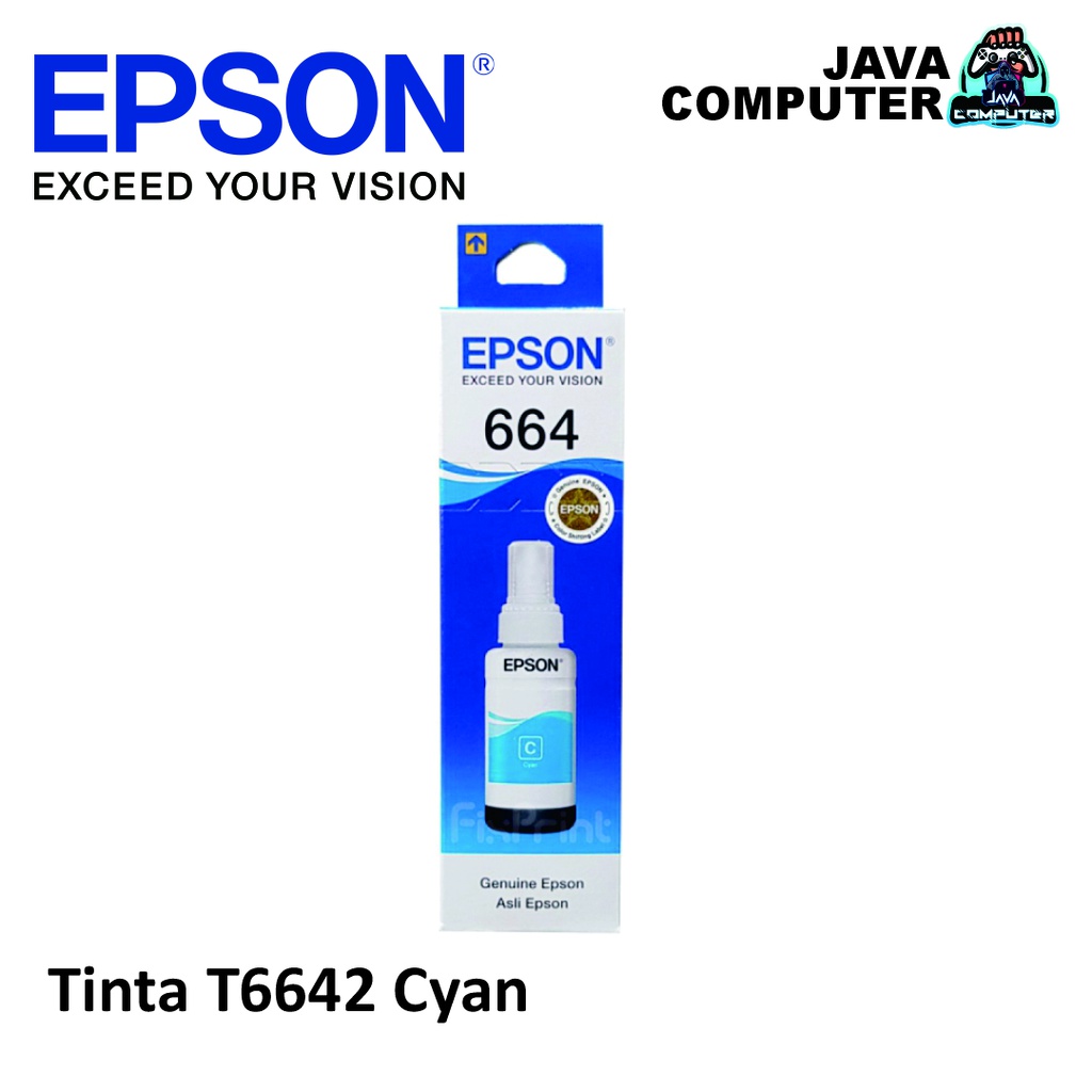 Epson Tinta T6642 Cyan