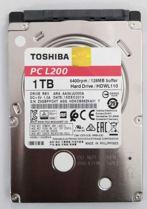 Toshiba HD 2.5&quot; 1T