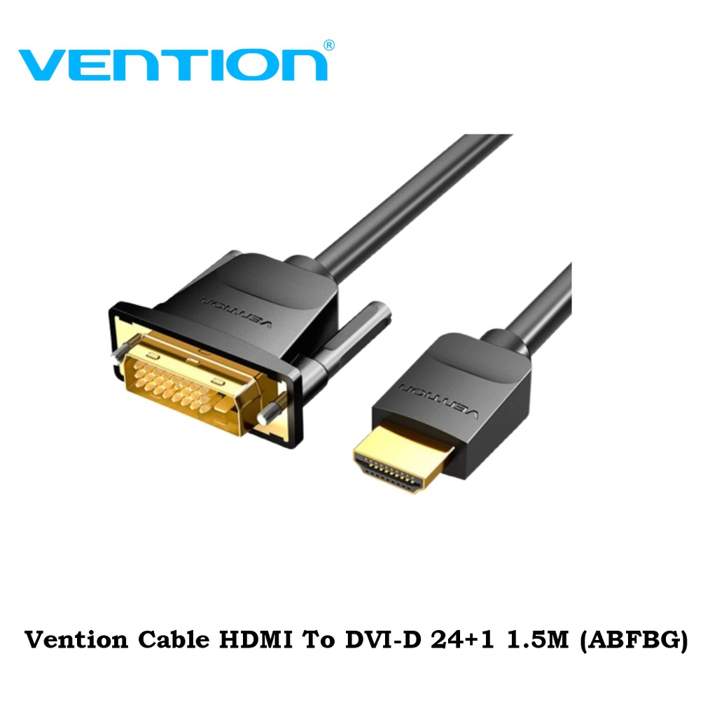 Vention Cable HDMI To DVI-D 24+1 1.5M (ABFBG)