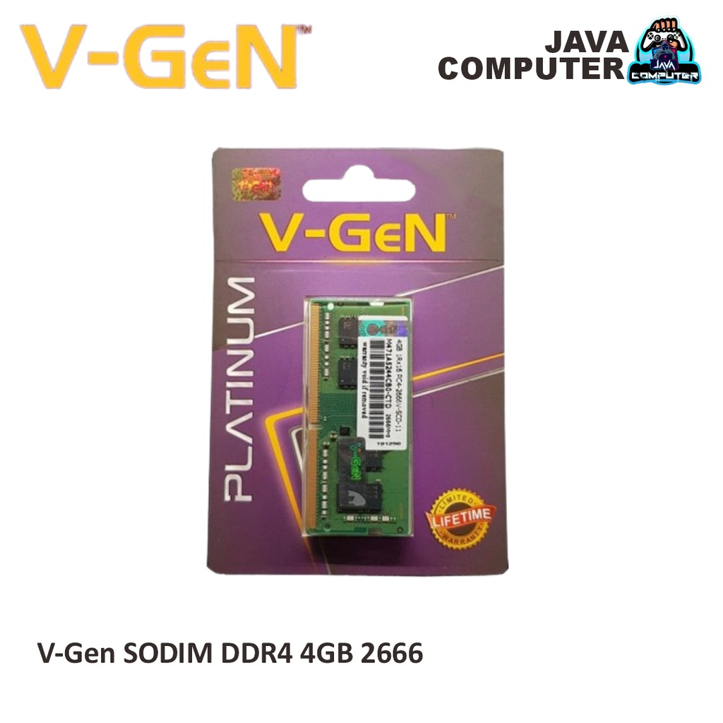 V-Gen SODIM DDR4 4Gb 2666