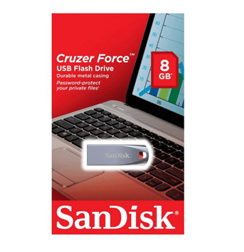 Sandisk FD CZ71 8GB Cruzer Force USB 2.0