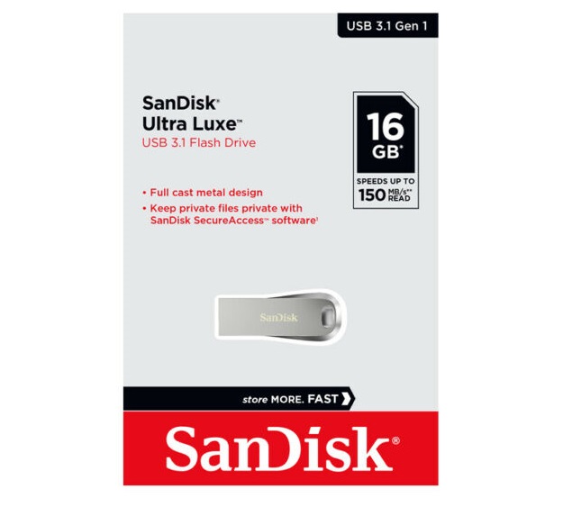 Sandisk FD CZ74 16GB Ultra Luxe USB 3.1