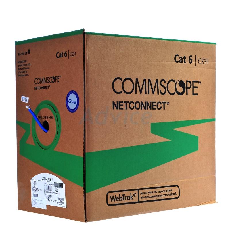 Commscope UTP Cable Cat 6 Blue