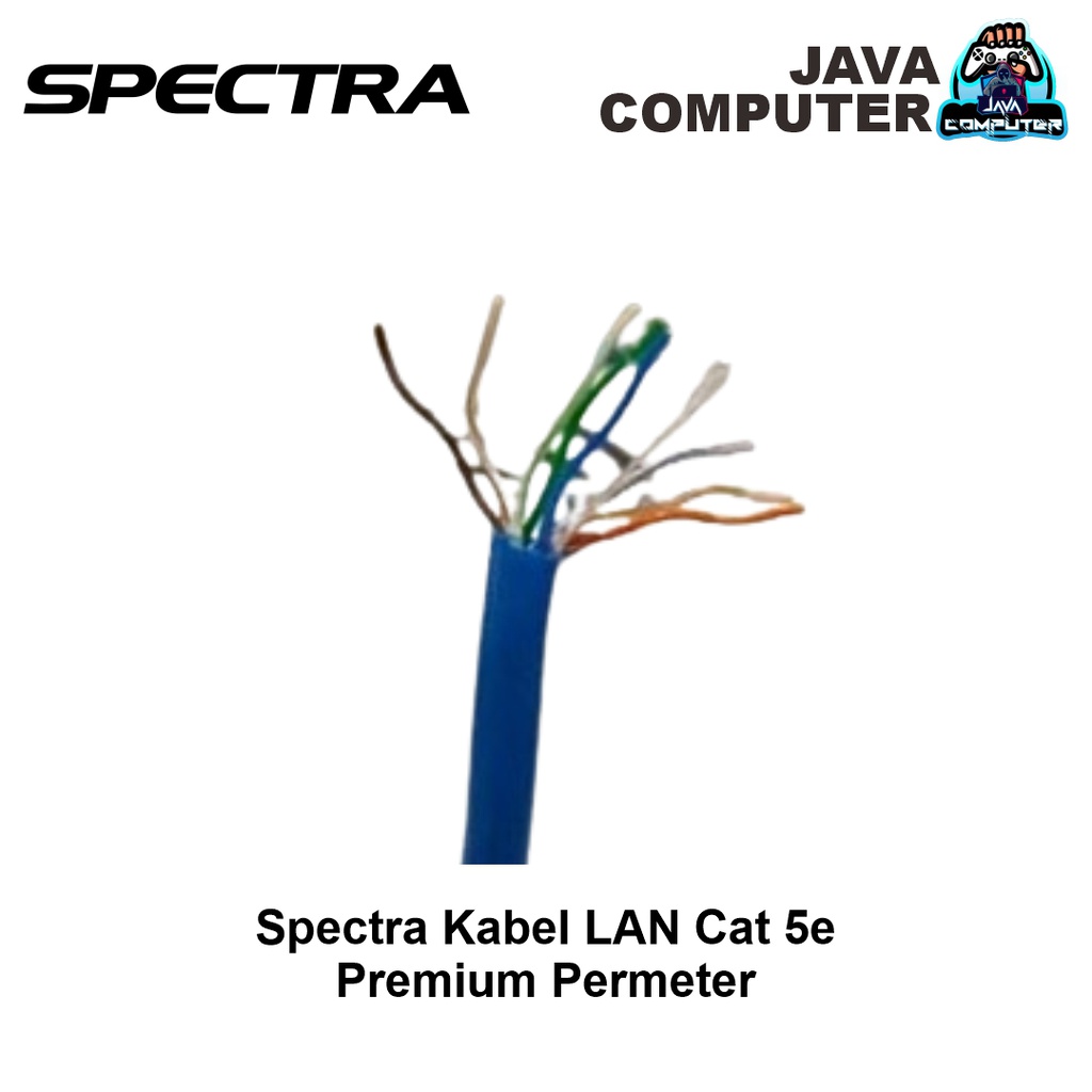 Spectra Kabel LAN Cat 5e Premium permeter