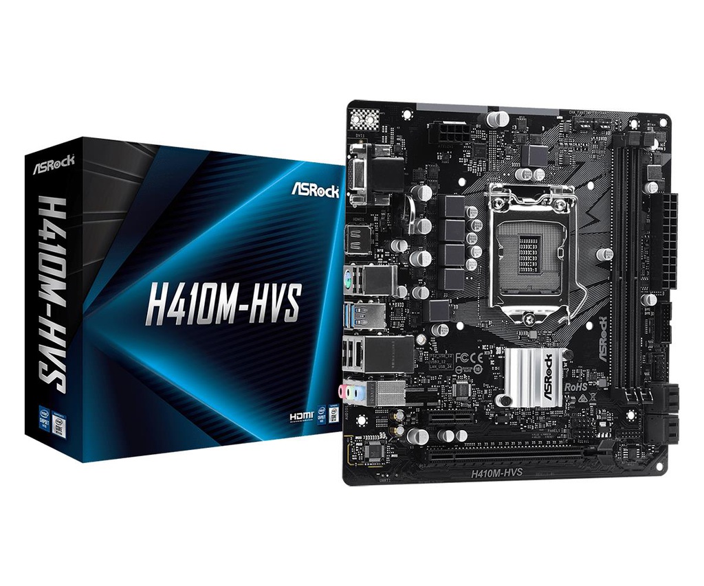 Asrock Motherboard H410M-HVS LGA1200