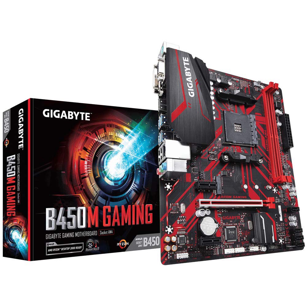 Gigabyte Motherboard B450M Gaming AM4