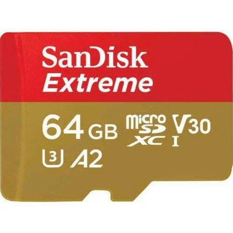 Sandisk Extreme MicroSDXC 64Gb 4K 170Mb/s